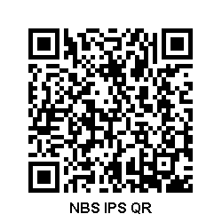 NBS IPS QR kod za dobrovoljnu podršku projektu